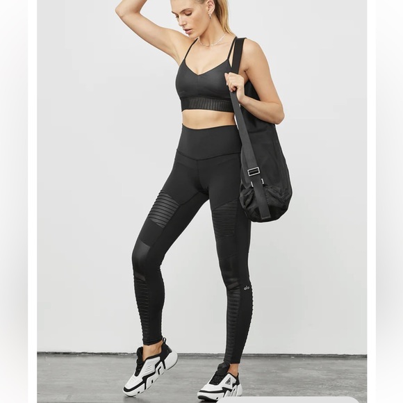 ALO Yoga Pants - Alo Yoga Moto Legging